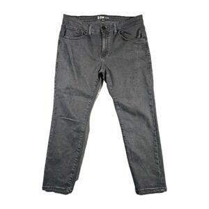 Men's Slim Straight Jeans in Gray